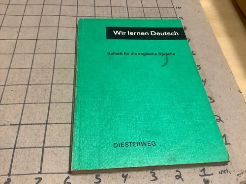 Wir lernen deutsch beiheft - lernen, deutsch;